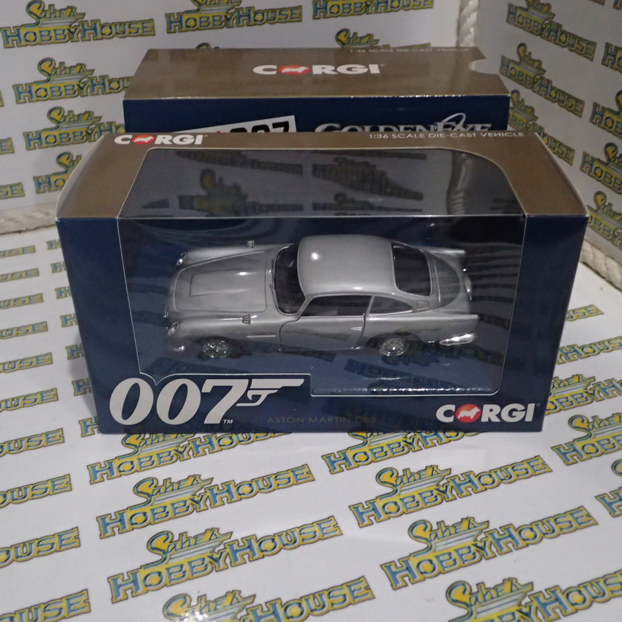 Corgi CC04311 - 1/36 Scale Aston Martin DB5 'Goldeneye' Die-cast Scale Model Replica