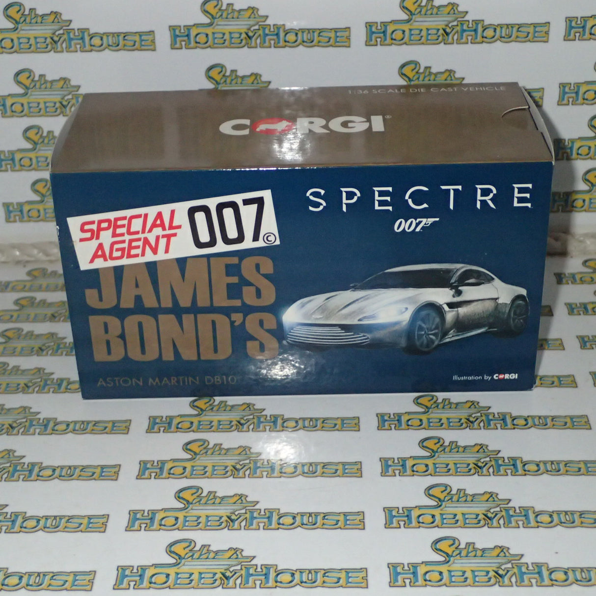 Corgi - 1/36 Scale - CC08002 James Bond Aston Martin DB10 'Spectre' Diecast Scale Model Replica