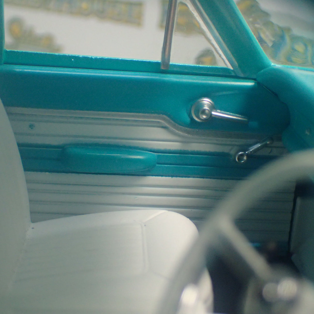 DDA DDA002 - 1/18 Scale Artisan Collection 1965 Ford XP Falcon in Teal Die-cast Model Replica