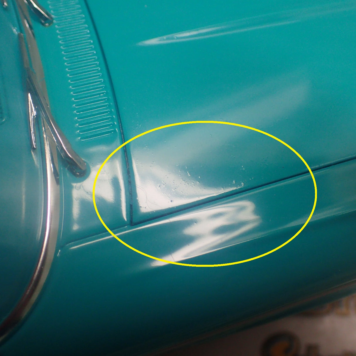 DDA DDA002 - 1/18 Scale Artisan Collection 1965 Ford XP Falcon in Teal Die-cast Model Replica