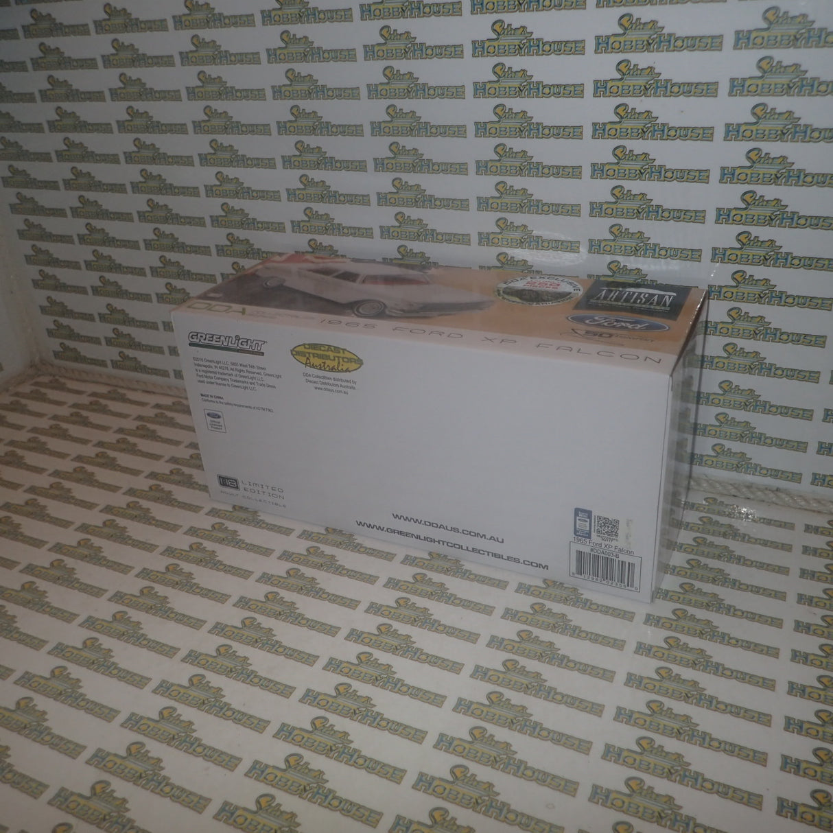 DDA DDA003-B - 1/18 Scale Artisan Collection 1965 Ford XP Falcon in White with Mag Wheel Variation Diecast Scale Model Replica