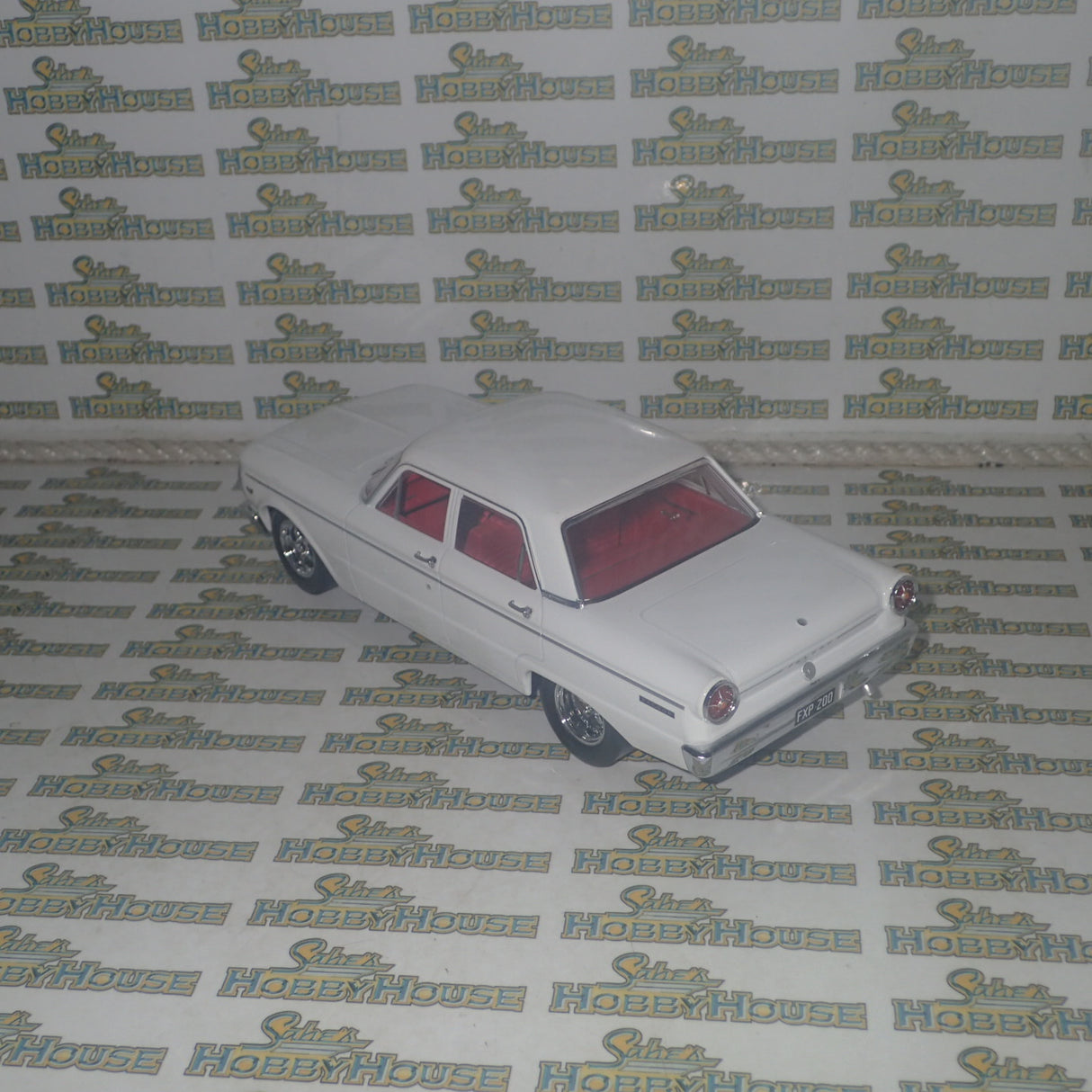 DDA DDA003-B - 1/18 Scale Artisan Collection 1965 Ford XP Falcon in White with Mag Wheel Variation Diecast Scale Model Replica