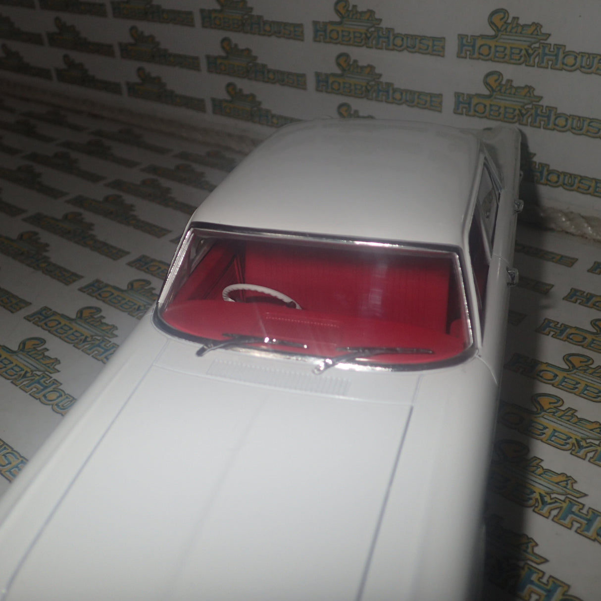 DDA DDA003-B - 1/18 Scale Artisan Collection 1965 Ford XP Falcon in White with Mag Wheel Variation Diecast Scale Model Replica
