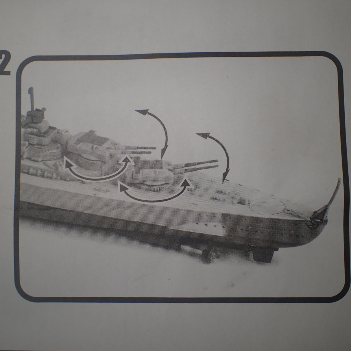 Forces of Valor 86001 - 1/1000 Scale Battle Extreme Series German Battleship Bismarck Poland 1941 Diecast Scale Model Replica