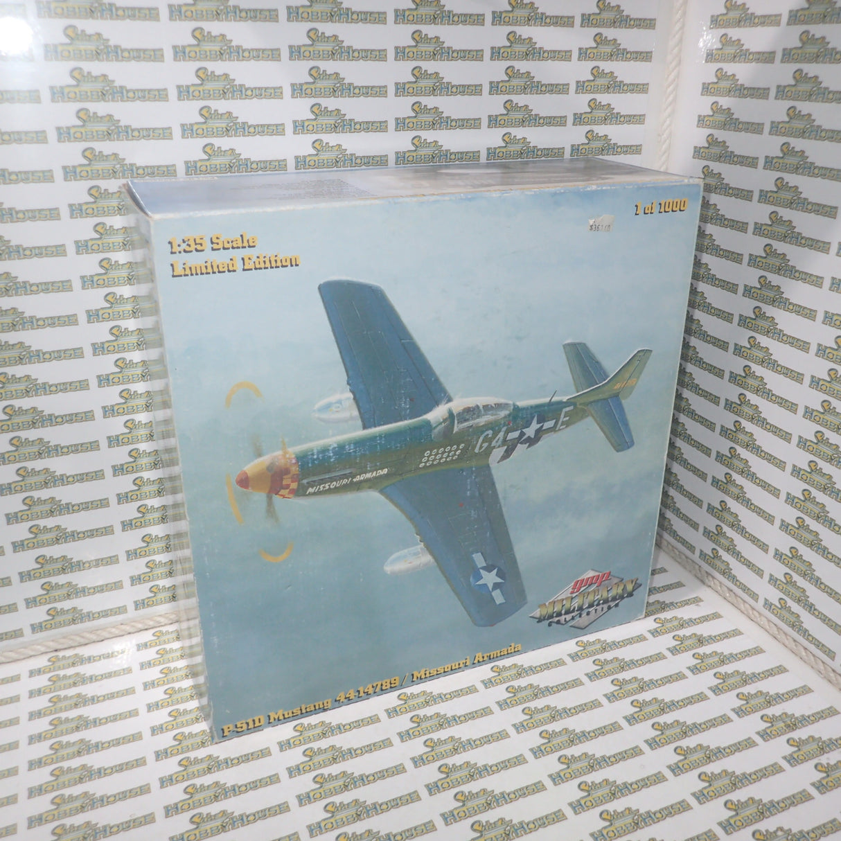 GMP G3502006 - 1/35 Scale P-51D Mustang 44-14789 Missouri Armada Die-Cast Plane