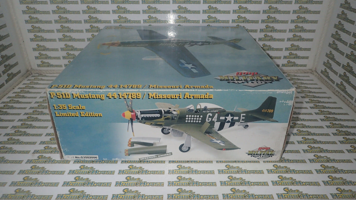 GMP G3502006 - 1/35 Scale P-51D Mustang 44-14789 Missouri Armada Die-Cast Plane