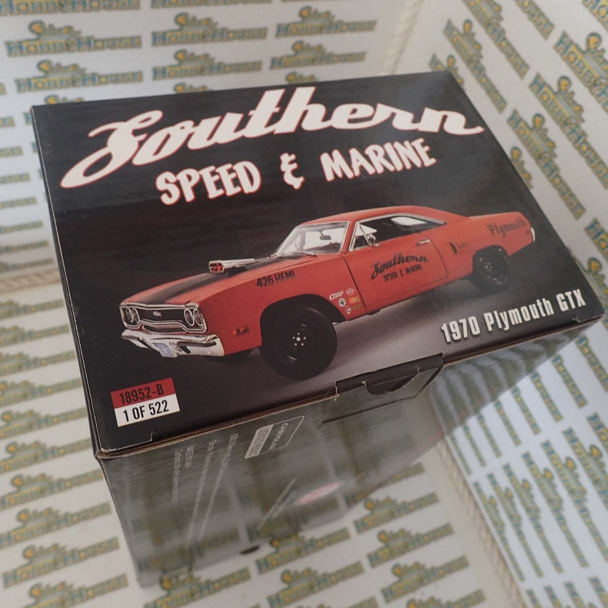 GMP-18952-B 1970 PLYMOUTH GTX DRAG CAR - SOUTHERN SPEED & MARINE - ACME EXCLUSIVE Diecast Scale Model Replica