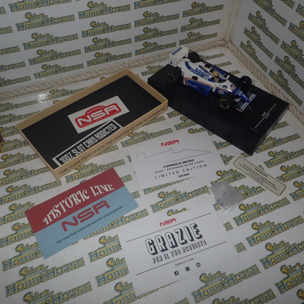 NSR HL05 - 1:32 SCALE FORMULA 86/89 - ROTHMANS AS #2 LIVERY