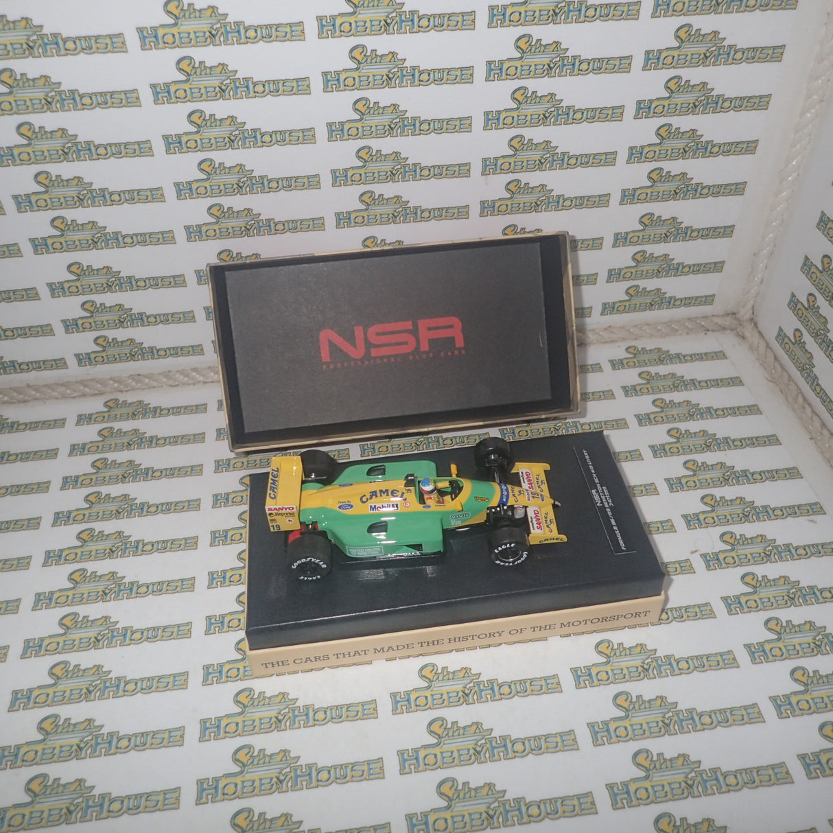 NSR NHL06 - 1:32 SCALE FORMULA 86/89 - BENETTON CAMEL SCH #19 LIVERY