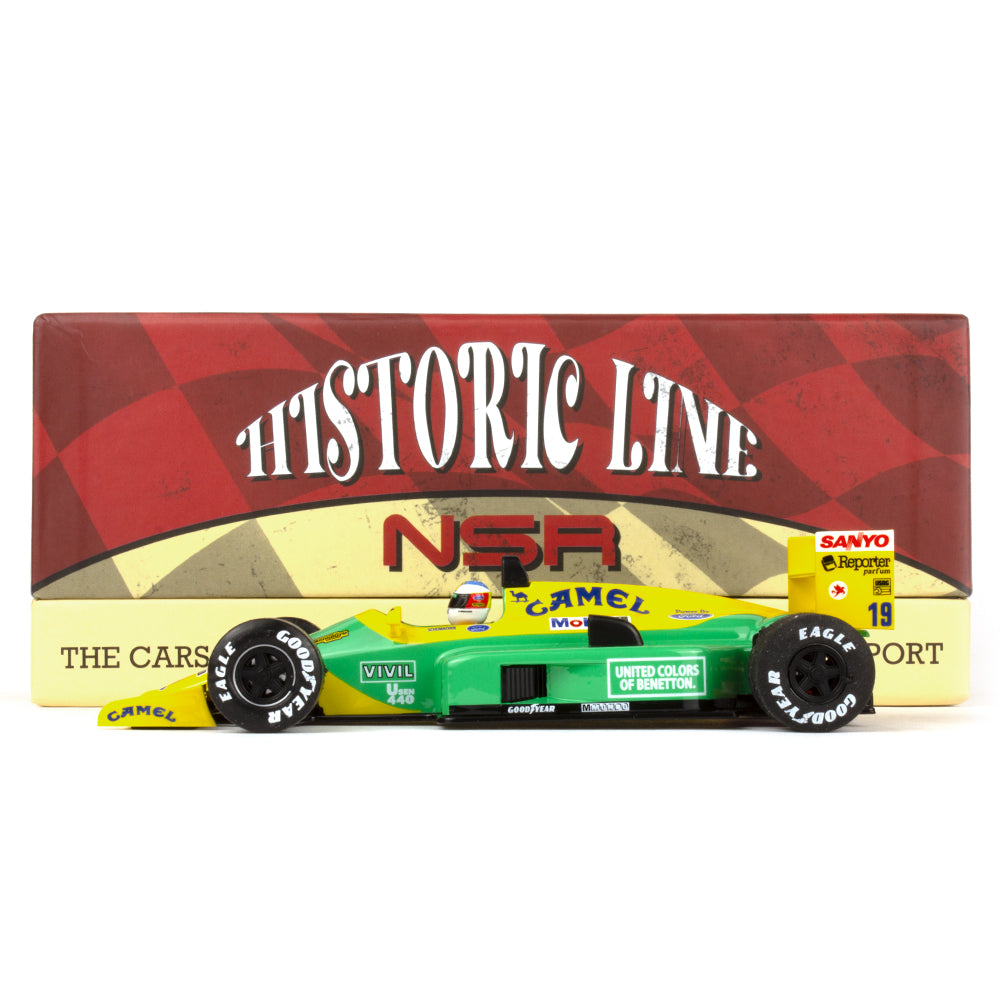 NSR NHL06 - 1:32 SCALE FORMULA 86/89 - BENETTON CAMEL SCH #19 LIVERY