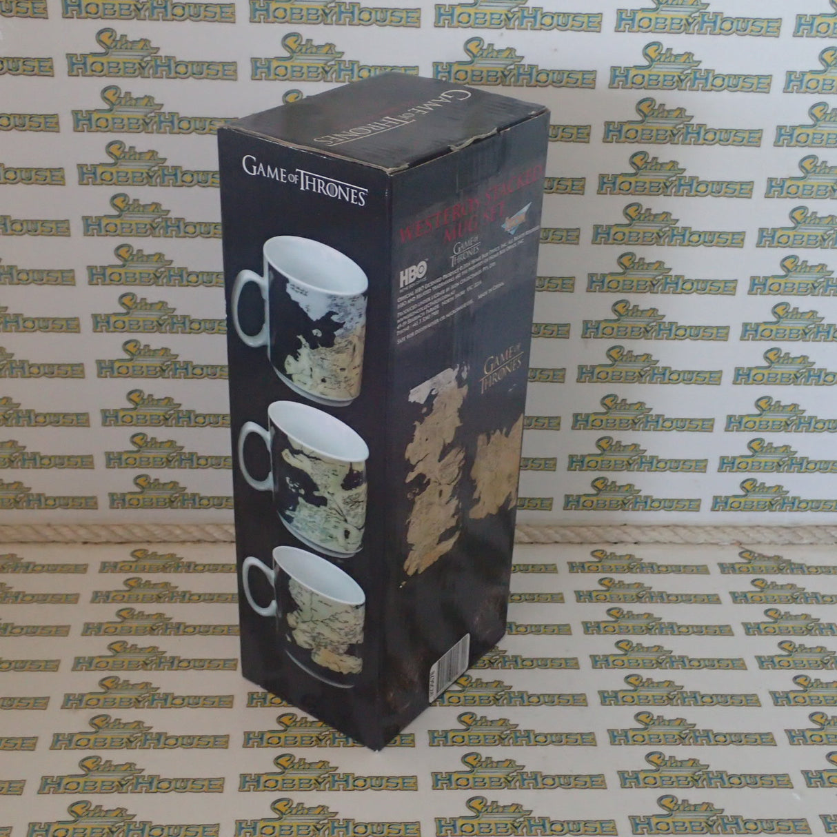 IKON Collectibles IKO0678 - Game of Thrones - Westeros Stacked Mug Set (Set of 3 Mugs)