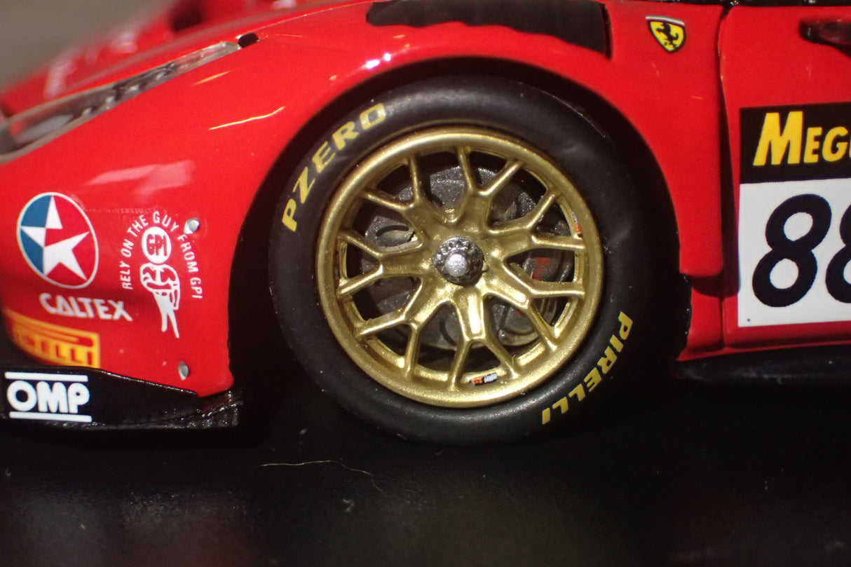Looksmart Models LSRC24 - 1/43 Scale - Ferrari 488 GT3 #88A Bathurst 2017 Winner Scale Model Replica