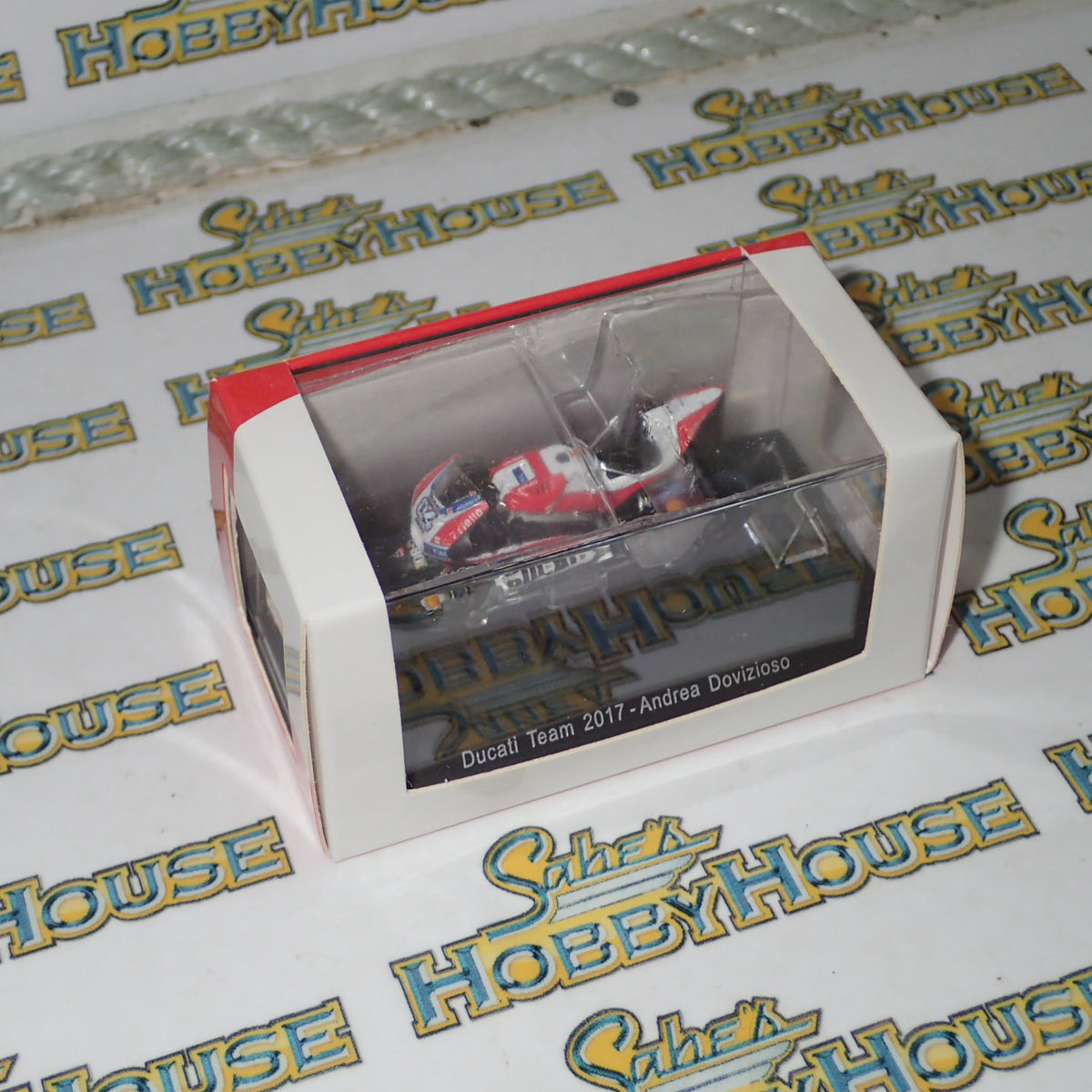 Spark Models M43045 - 1/64 Scale - Ducati GP17 #04 - Ducati Team Winner Italian GP - Mugello - 2017 Andrea Dovizioso Scale Model Replica