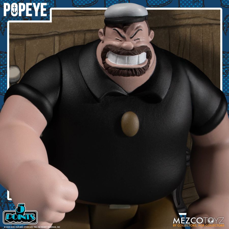 Mezco Toyz 18060 - Popeye - 5 Points Deluxe Boxed Set