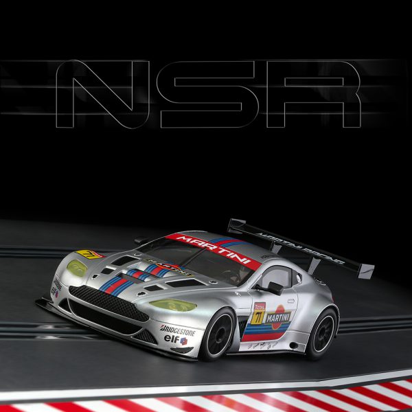 NSR SLOT CARS N0171AW- 1:32 SCALE ASV GT3 MARTINI RACING WHITE - #71