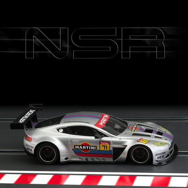 NSR SLOT CARS N0171AW- 1:32 SCALE ASV GT3 MARTINI RACING WHITE - #71