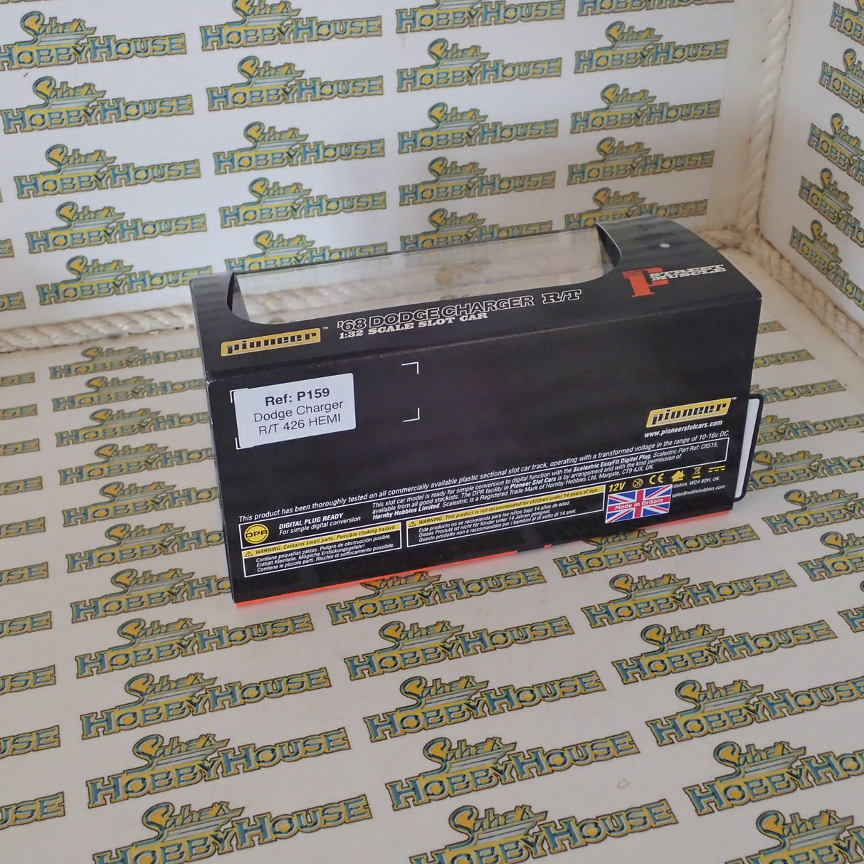 PIONEER SLOT CARS P159 - 1968 DODGE CHARGER HEMI 426, RED