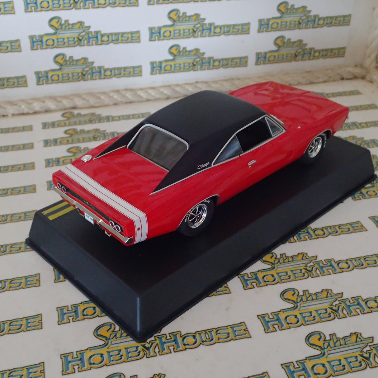 PIONEER SLOT CARS P159 - 1968 DODGE CHARGER HEMI 426, RED