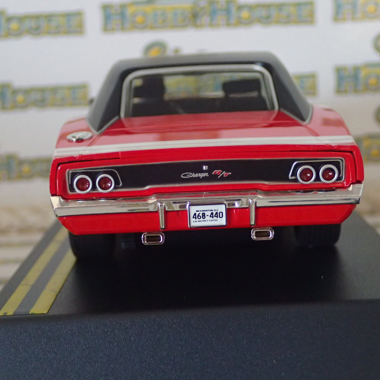 PIONEER SLOT CARS P159 - 1968 DODGE CHARGER HEMI 426, RED