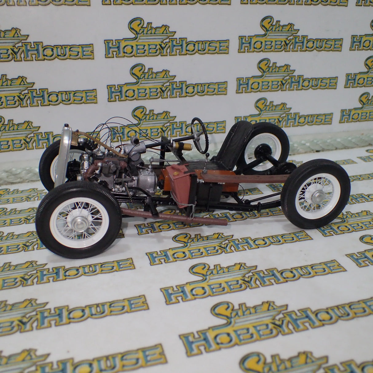 Biante BROCK01 - 1/18 Scale - The Peter Brock Collection - Brock 01 Austin 7 Paddock Basher Diecast Scale Model Replica