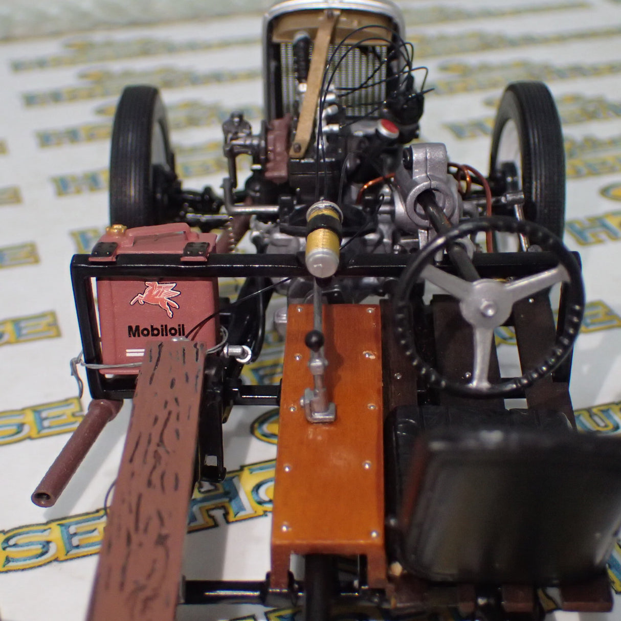 Biante BROCK01 - 1/18 Scale - The Peter Brock Collection - Brock 01 Austin 7 Paddock Basher Diecast Scale Model Replica