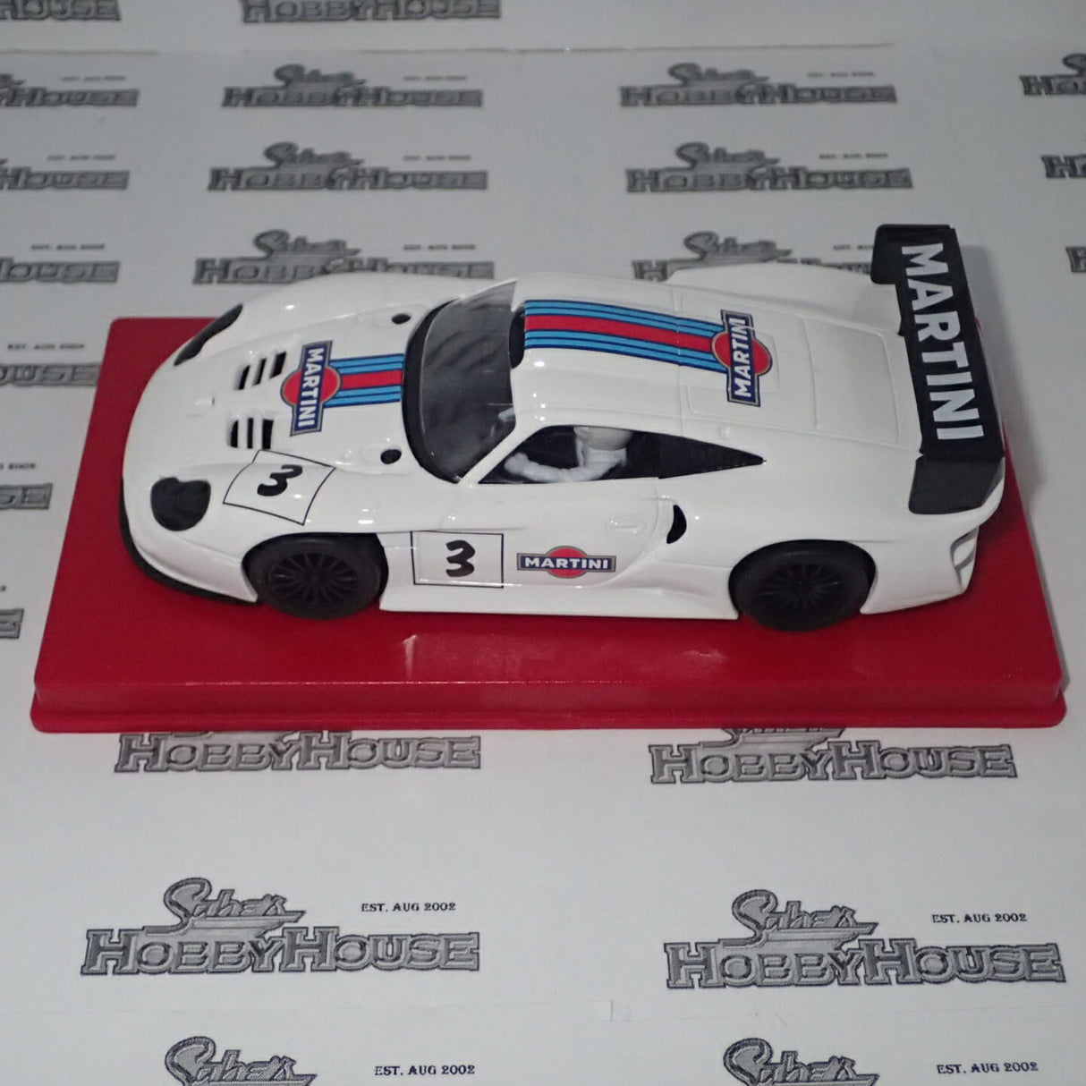 FlySlot - 1/32 Scale - Starters Series - #87002 Porsche GT1 EVO Martini Slot Car