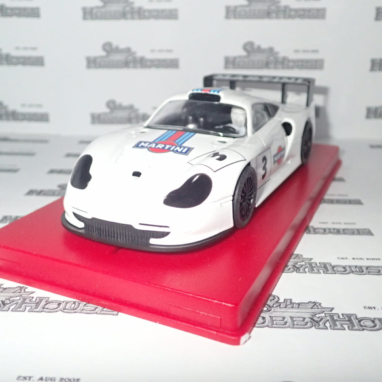 FlySlot - 1/32 Scale - Starters Series - #87002 Porsche GT1 EVO Martini Slot Car