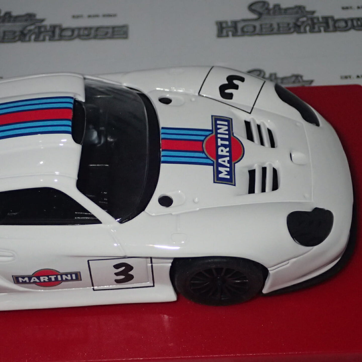 FlySlot - 1/32 Scale - Starters Series - #87002 Porsche GT1 EVO Martini Slot Car