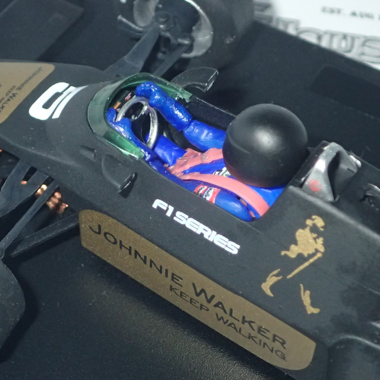 Flyslot 040303 - 1/32 Scale Williams FW08C #5 Johnny Walker Edition Slot Car