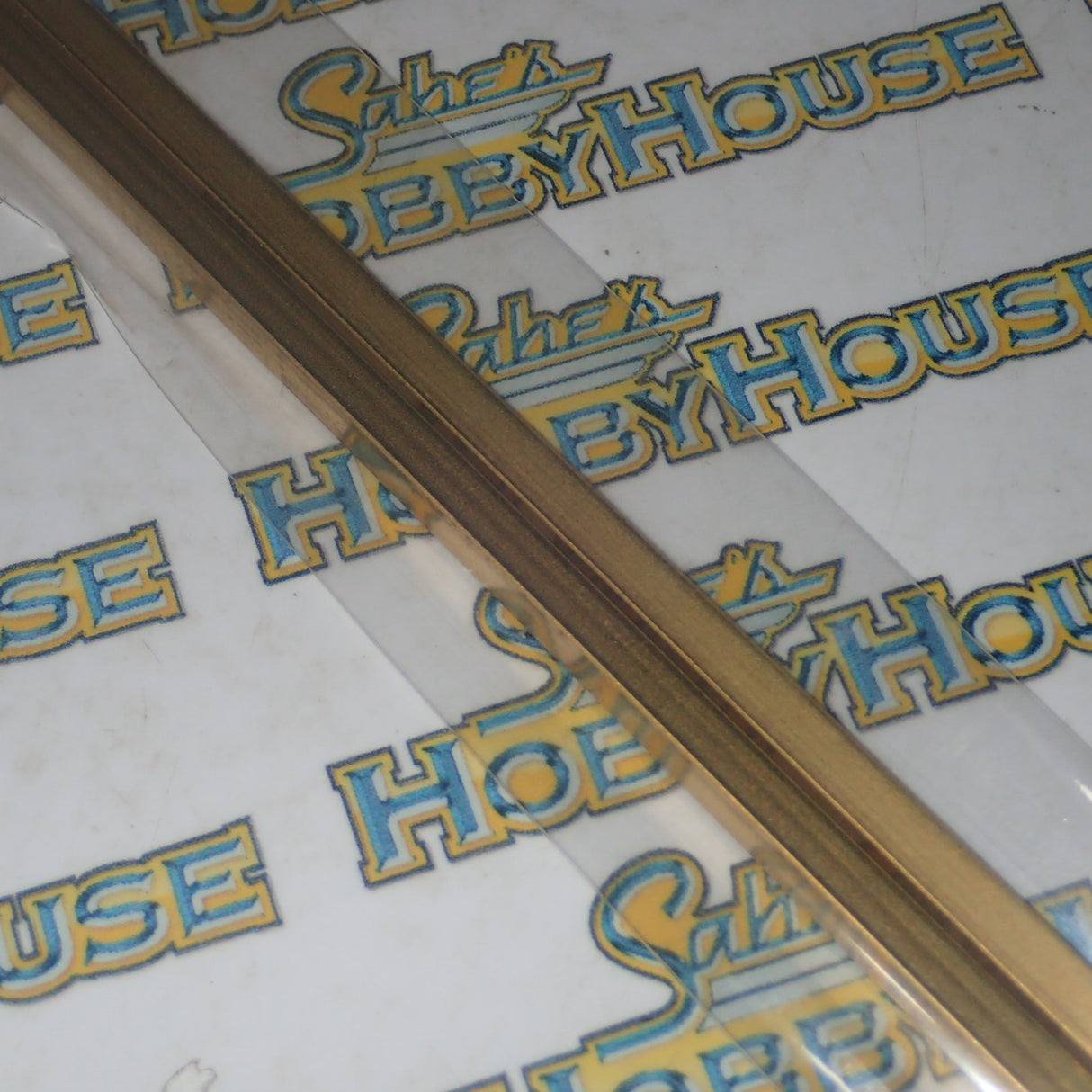 Albion Alloys SB2 M - Precision Metals Square Brass Tube (4.76mm X 0.353mm) 305mm Long