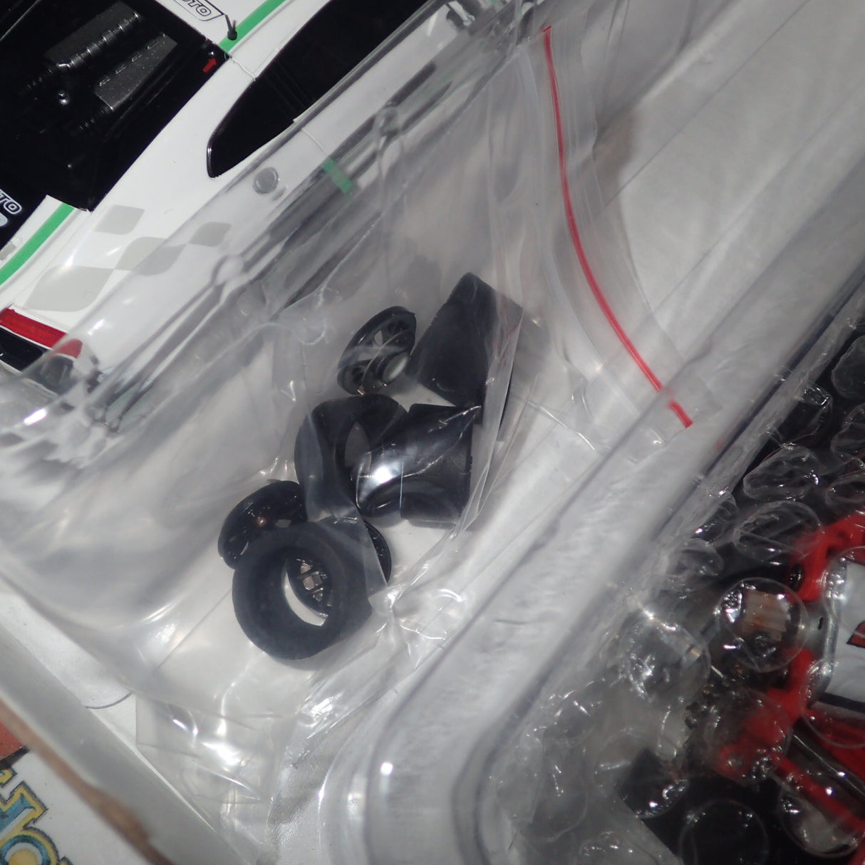 Scaleauto SC-6180c - 1/32 Scale Audi R8 LMS GT3 Cup 2017 in White/Green Slot Car