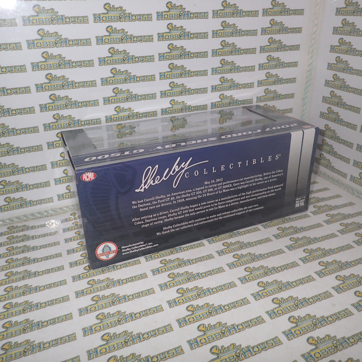 Shelby Collectibles SC18004 - 1/18 2007 Ford Mustang Shelby GT500 - Lime Green scale replica