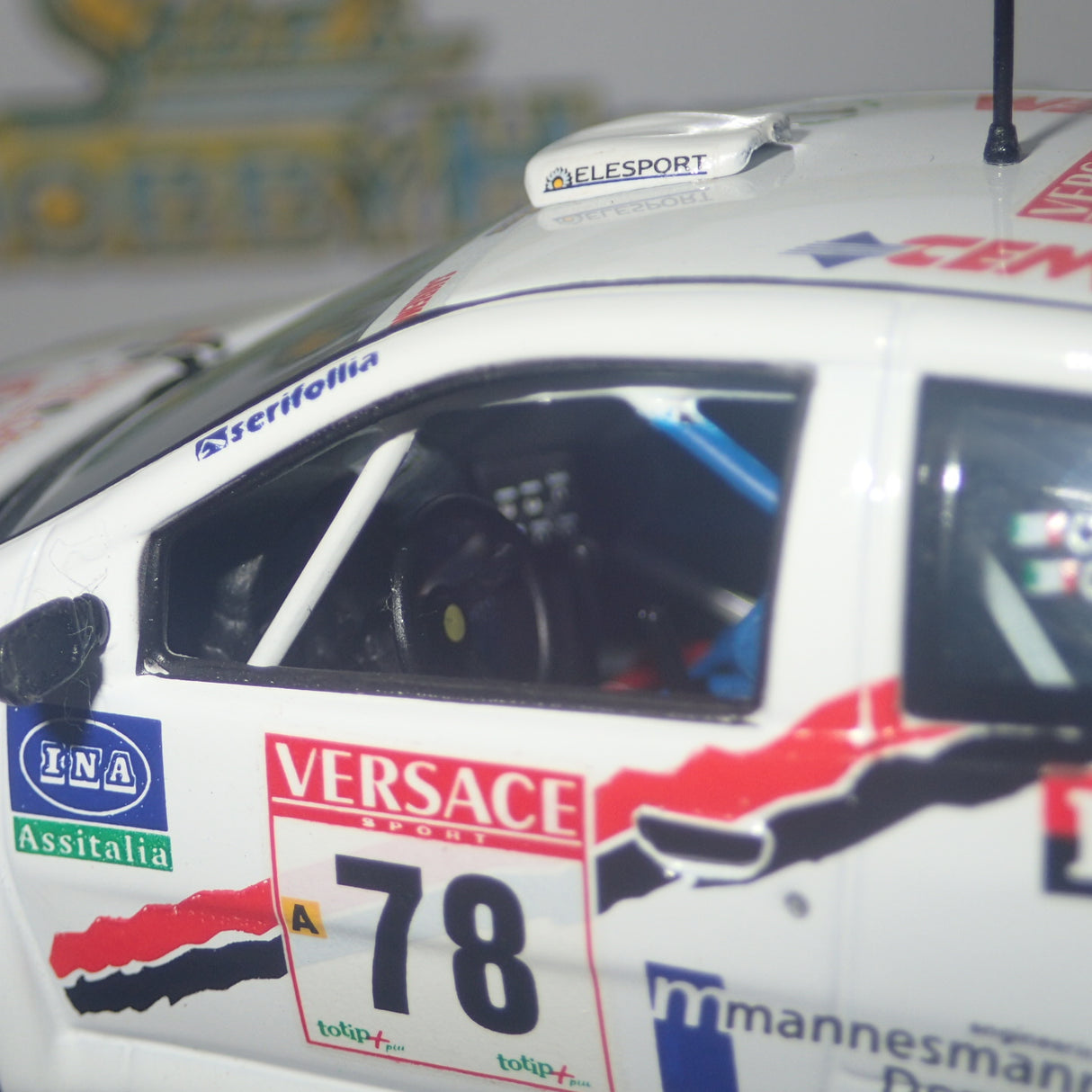 SKID SKM176 - 1/43 Scale Fiat Punto Kit Car Perlino #78 L. Cantamessa - P. Capolono Sanremo 2000 Diecast Scale Model Replica