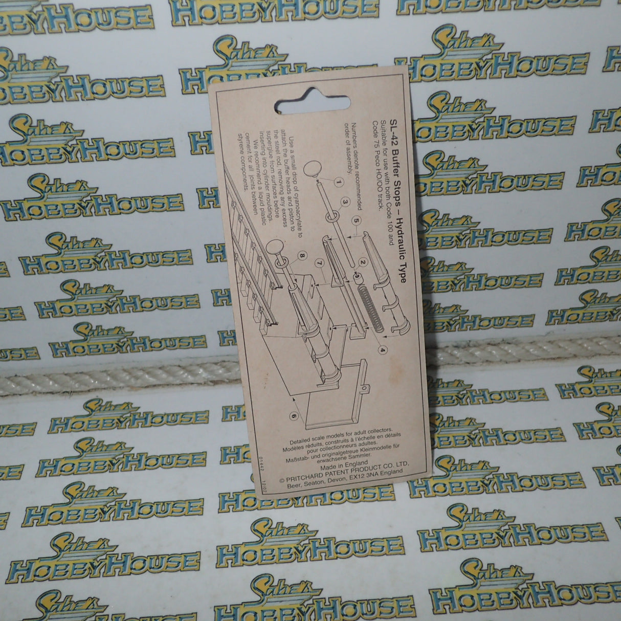 PECO - HO/00 Scale - Buffer Stops, Hydraulic Type #SL-42