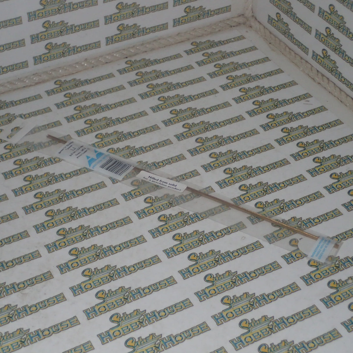 Albion Alloys UC 3 - Precision Metals Brass "U" Channel (1mm X 2.5mm) 300mm Long