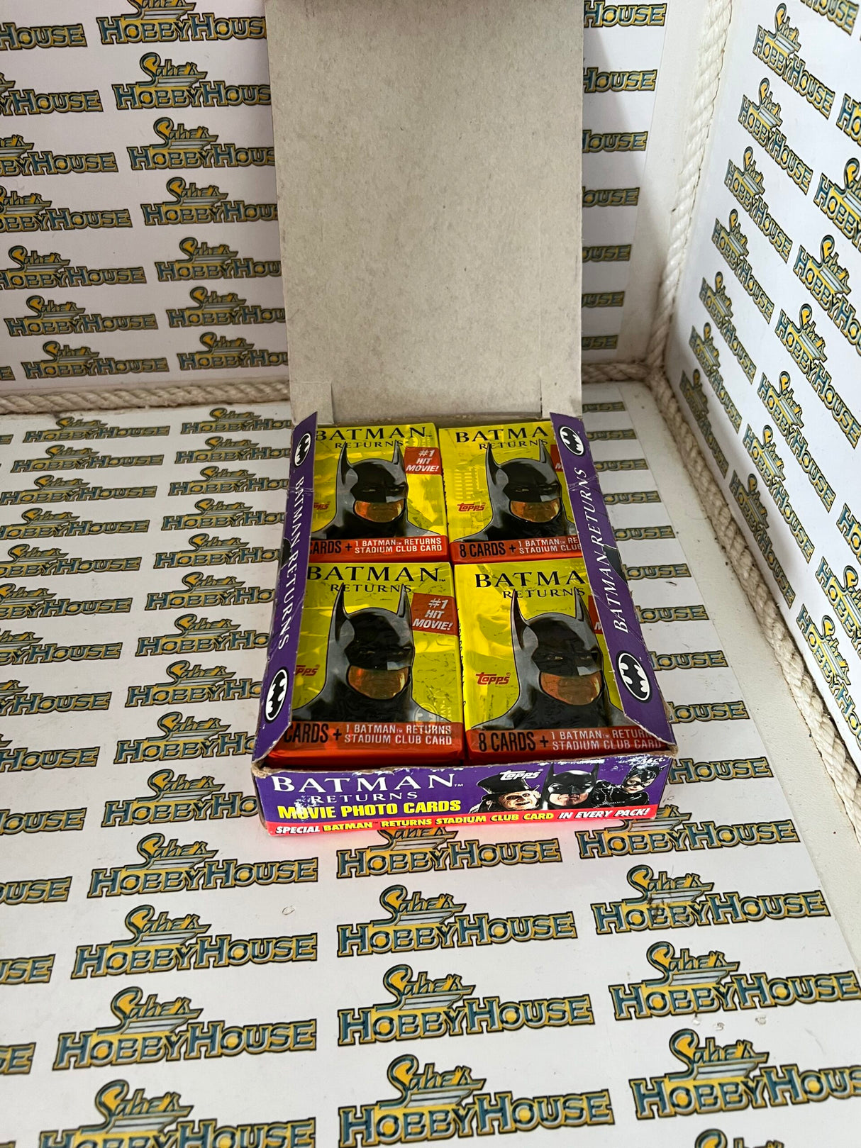 Topps - 1991 Batman Returns Movie Photo Trading Cards Full Box Including Original Box