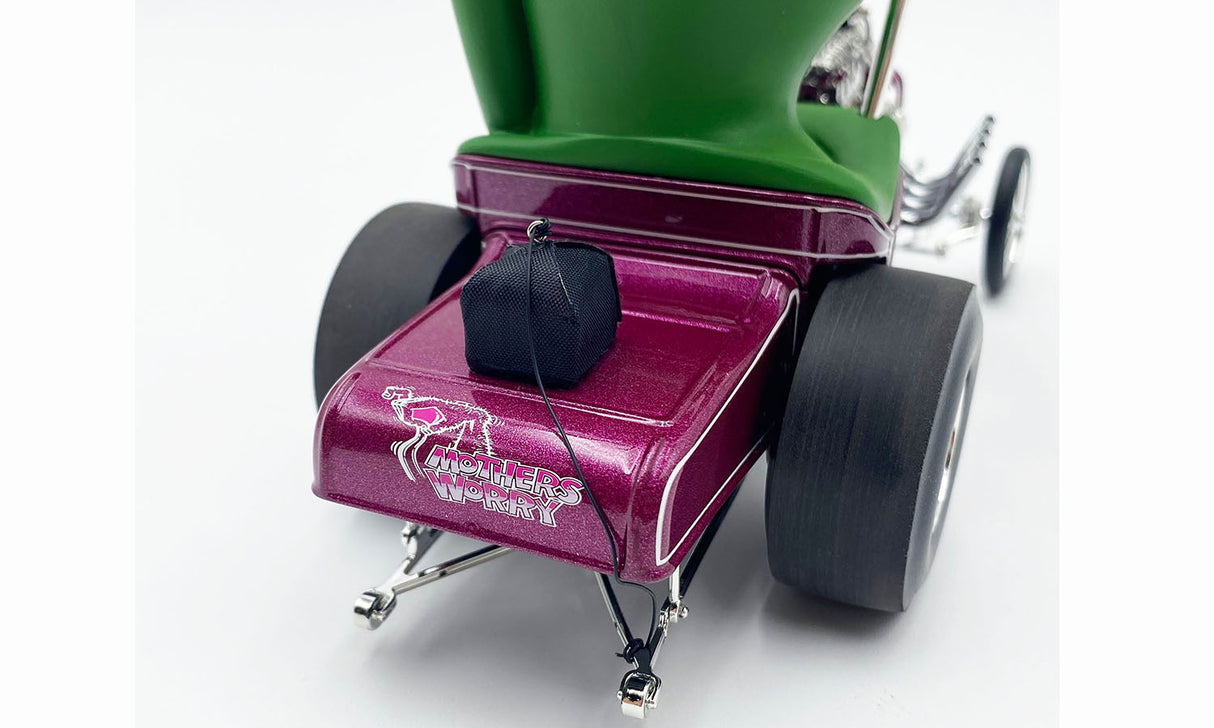 ACME A1800816 - ACME A1805022 - 1/18 Scale Rat Fink T-Bucket - Mother's Worry Diecast Scale Model Replica