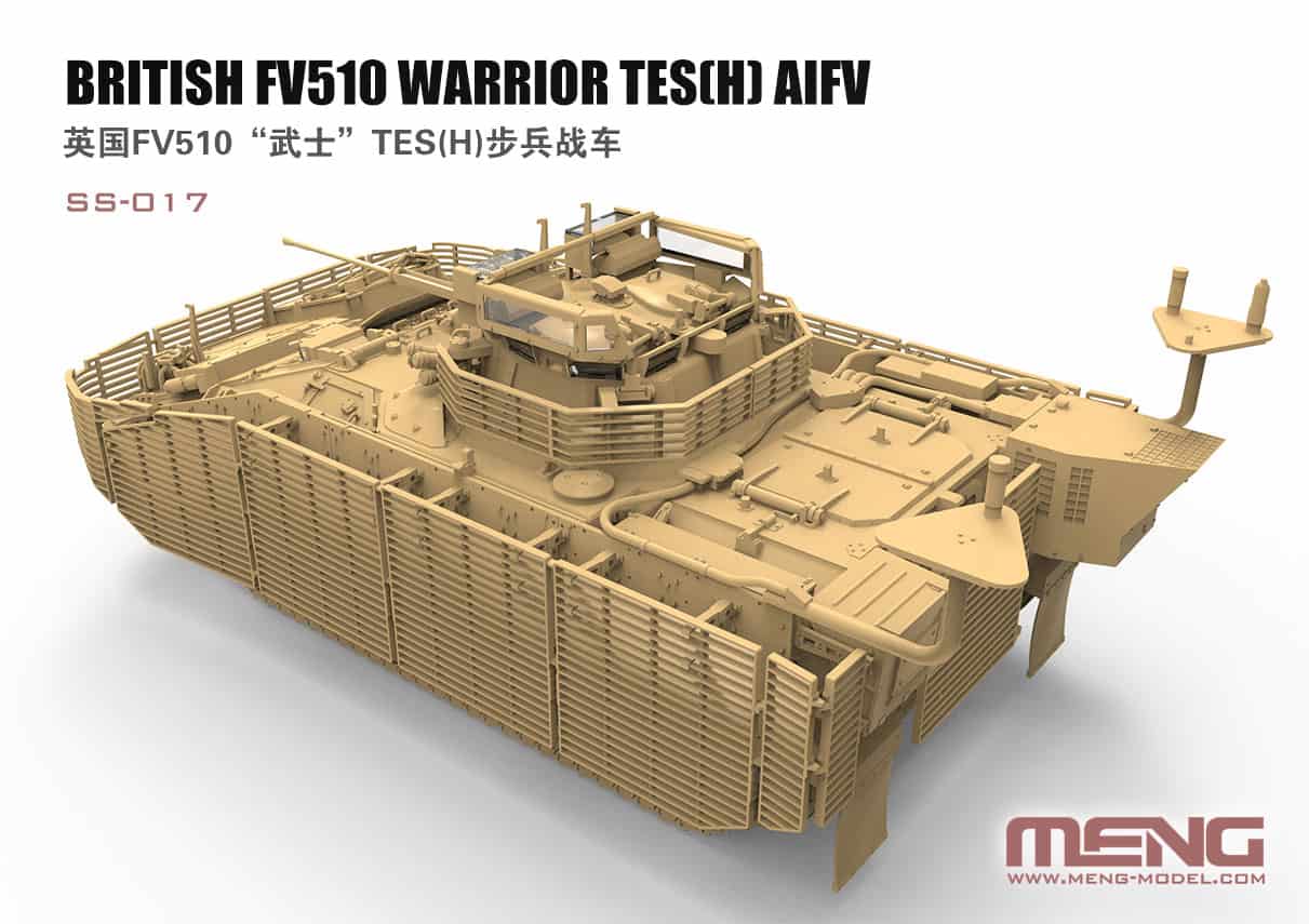 Meng Models - 1/35 Scale - FV510 Warrior Plastic Model Kit