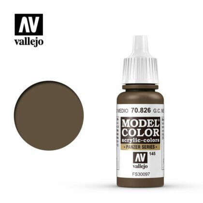 AV VALEJO - 17ml 70.826 German Camouflage Med. Brown