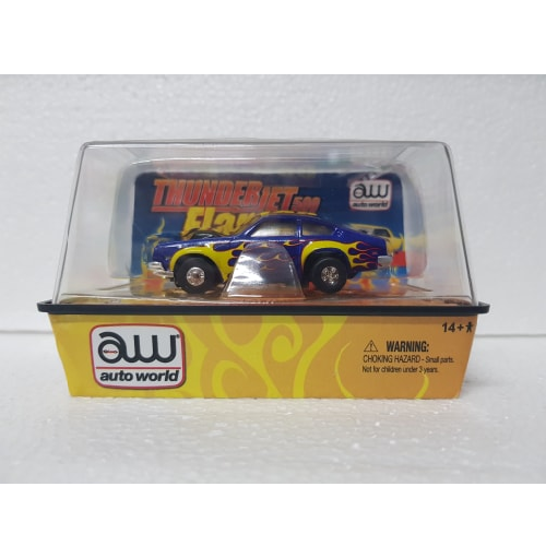 Autoworld – HO/1:64 Scale – ThunderJet 500 Flames Series – ’74 Chevy