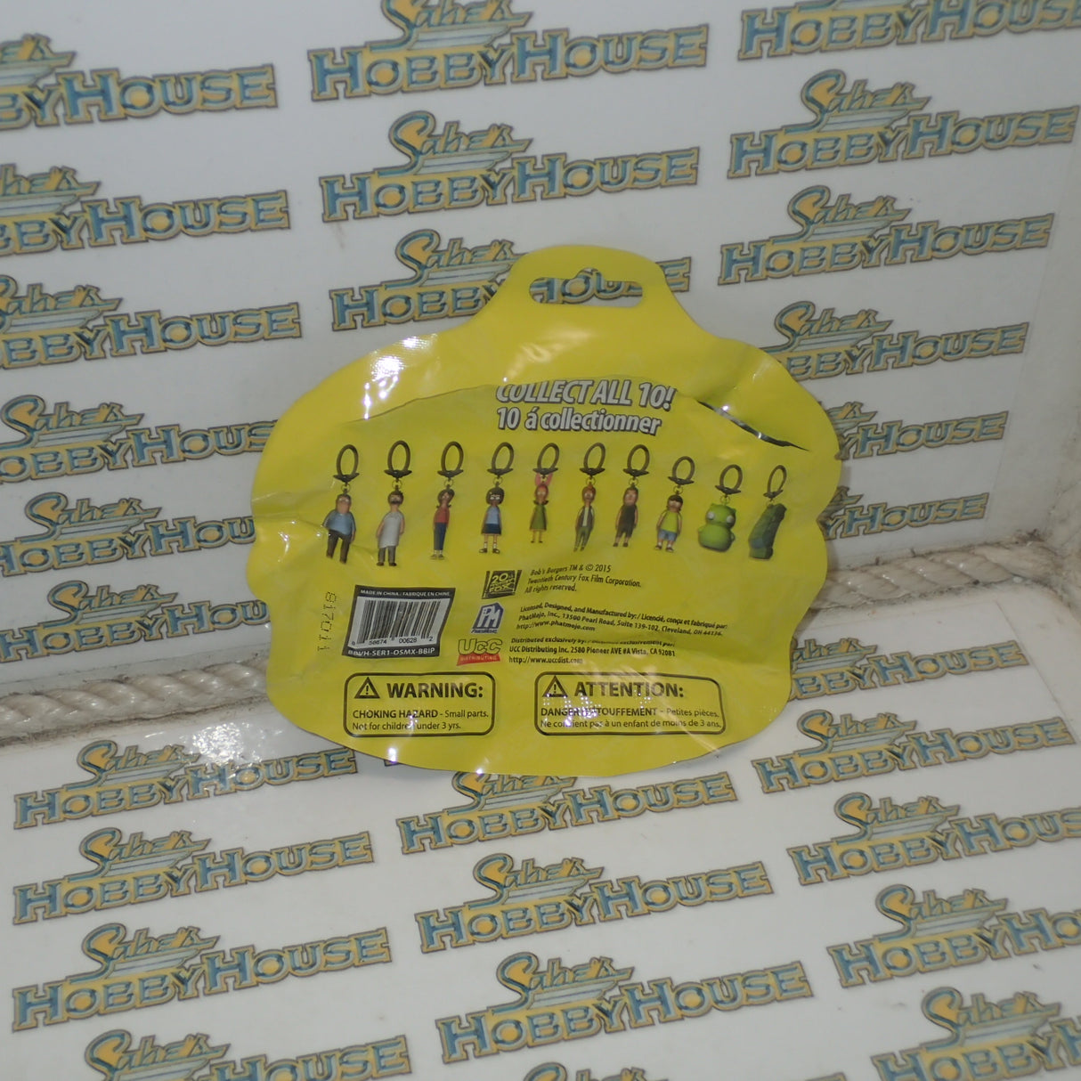 PhatMojo BBVH-SER1-OSMX-BBGP - Bob's Burger Series 1 Collector Clips