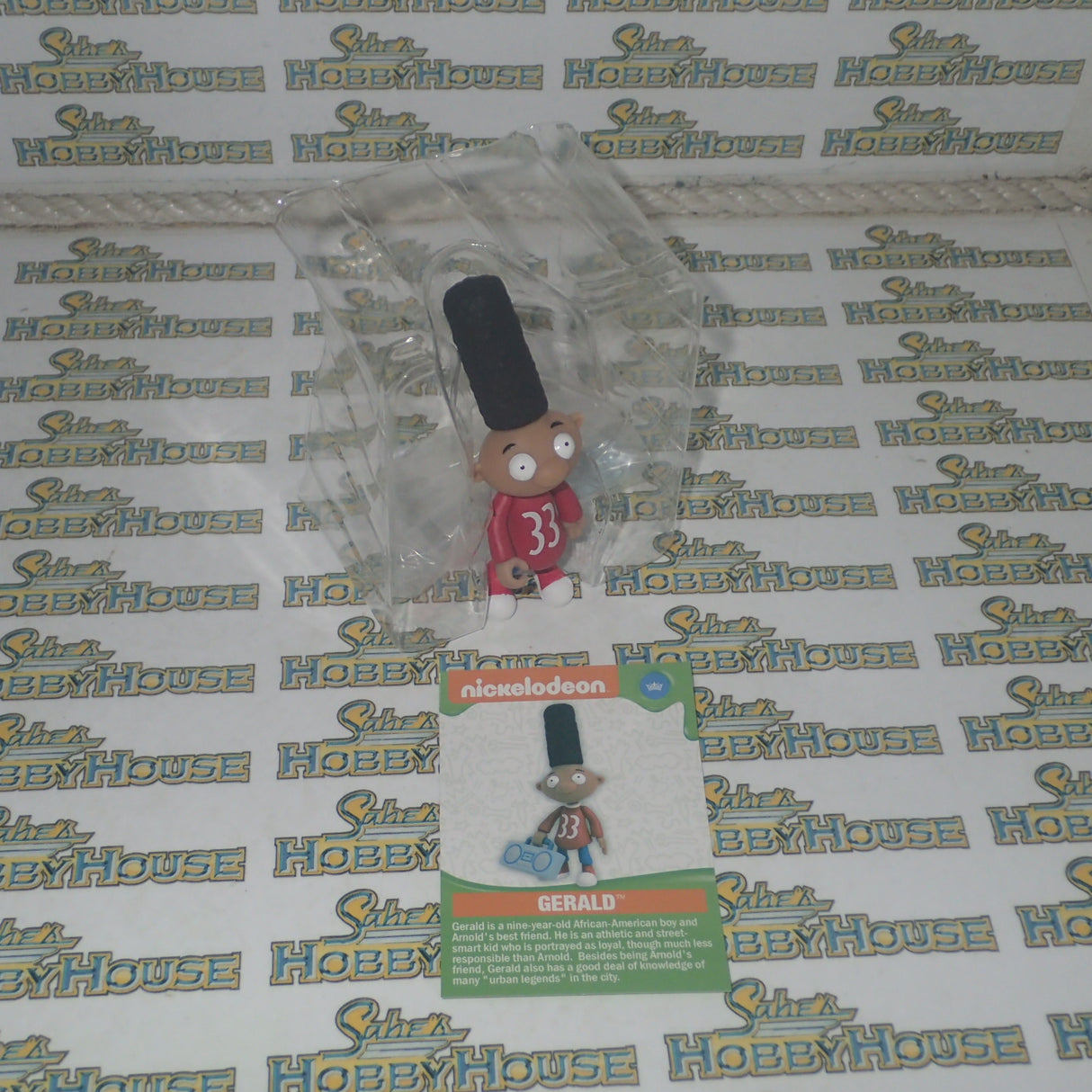 The Loyal Subjects - Nickelodeon - Hey Arnold! Gerald Full Posable Action Vinyl Figure