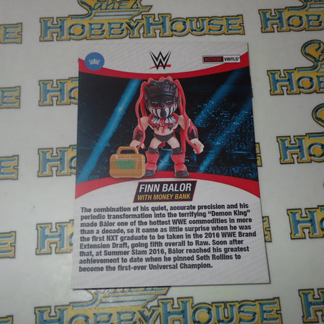 The Loyal Subjects 00831 - WWE - "Finn Balor" With Money Bank Full Posable Action Vinyl Figure