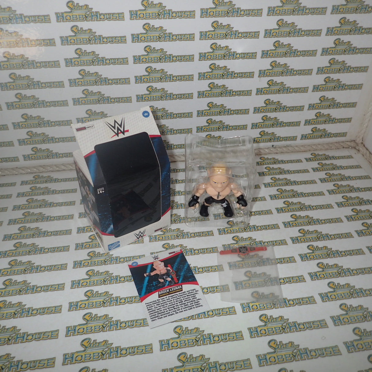 The Loyal Subjects 00831 - WWE - "Brock Lesnar" Universal Championship Full Posable Action Vinyl Figure