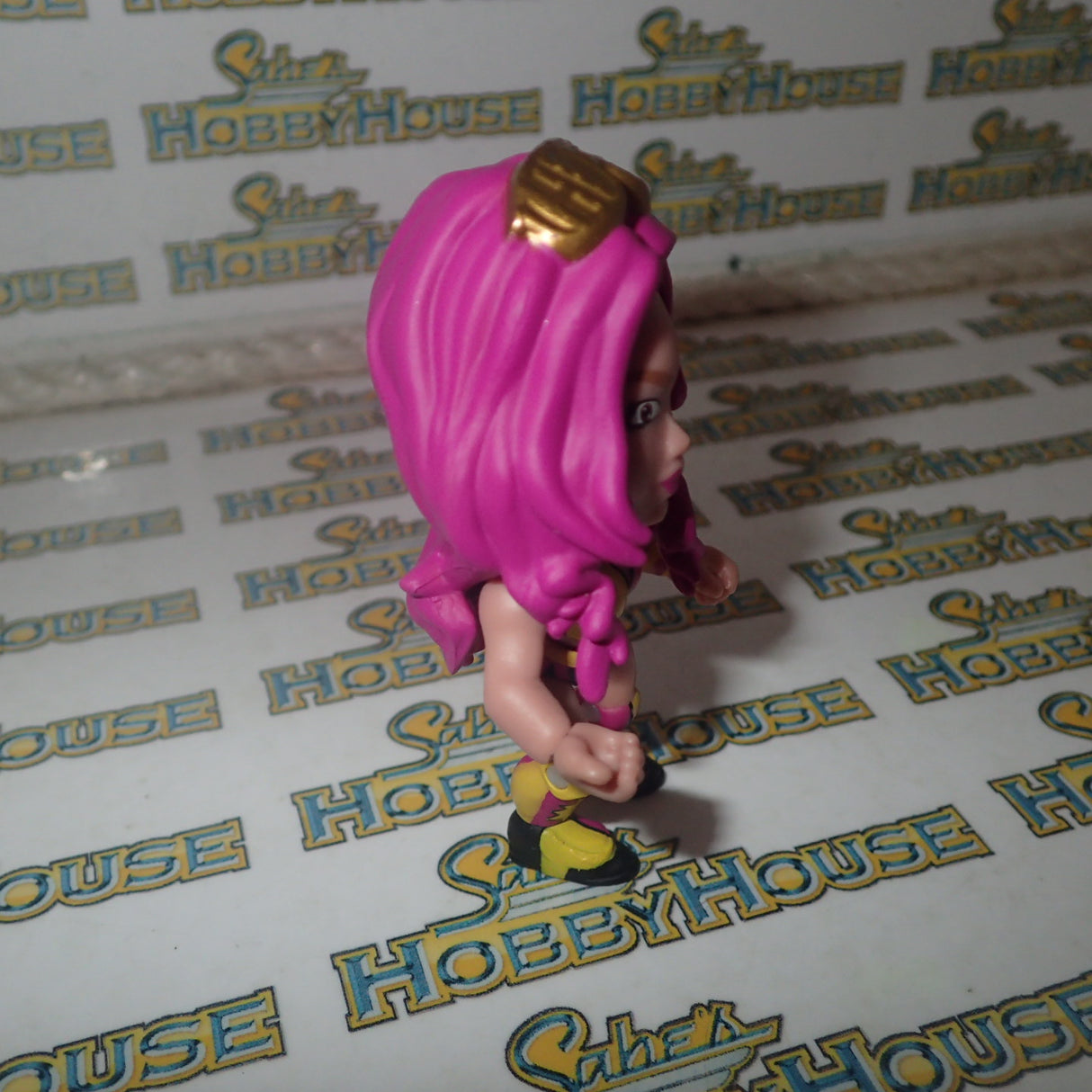 The Loyal Subjects 00831 - WWE - "Sasha Banks" With Step Ladder Full Posable Action Vinyl Figure