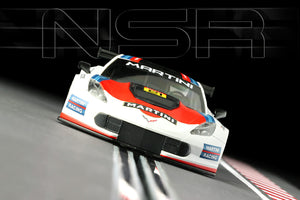 NSR SLOT CARS - 1:32 SCALE N0159AW Corvette C7R Martini Racing #21 - White SLOT CAR