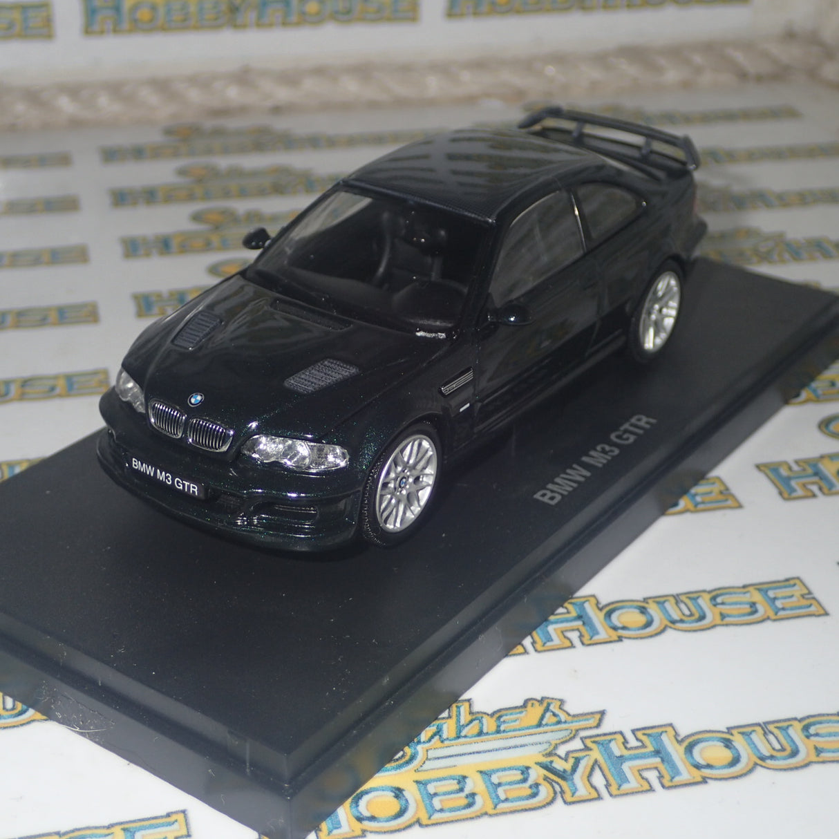 Kyosho 03531GL - 1/43 Scale BMW M3 GTR Street Version (Green) Scale Model Replica