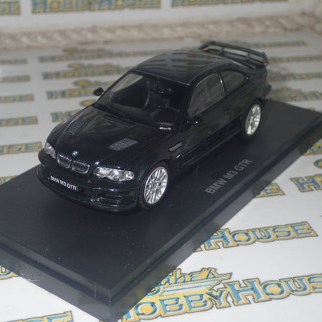 Kyosho 03531GL - 1/43 Scale BMW M3 GTR Street Version (Green) Scale Model Replica