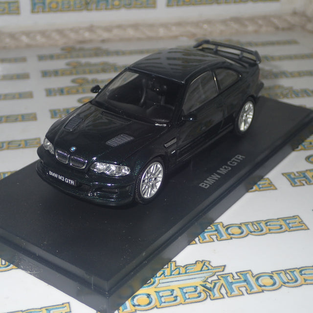 Kyosho 03531GL - 1/43 Scale BMW M3 GTR Street Version (Green) Scale Model Replica