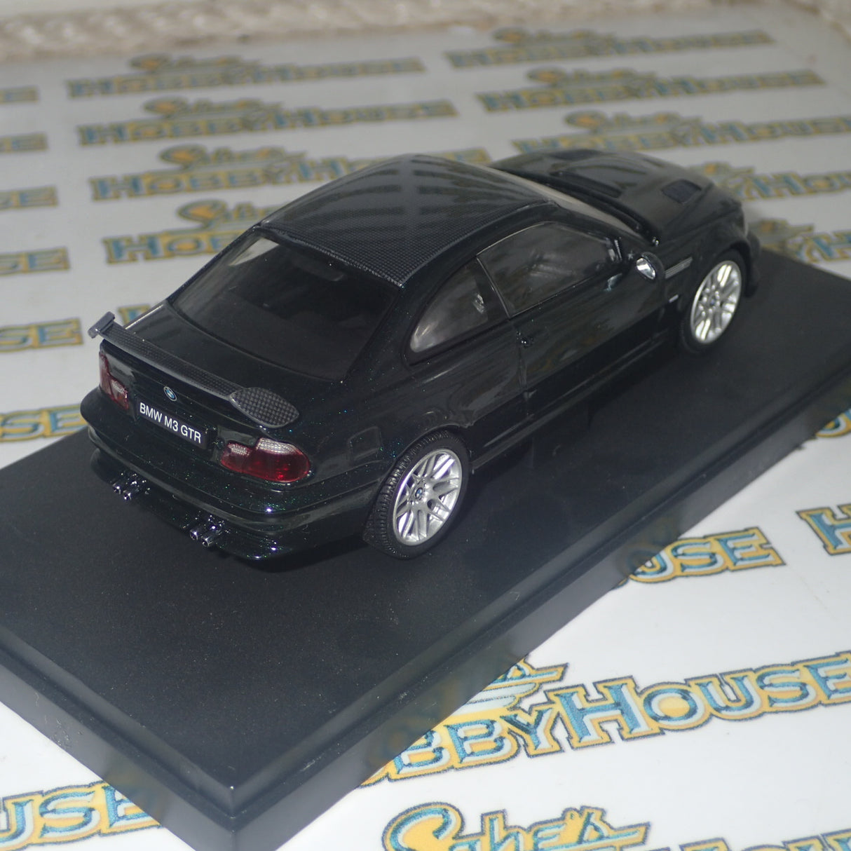 Kyosho 03531GL - 1/43 Scale BMW M3 GTR Street Version (Green) Scale Model Replica